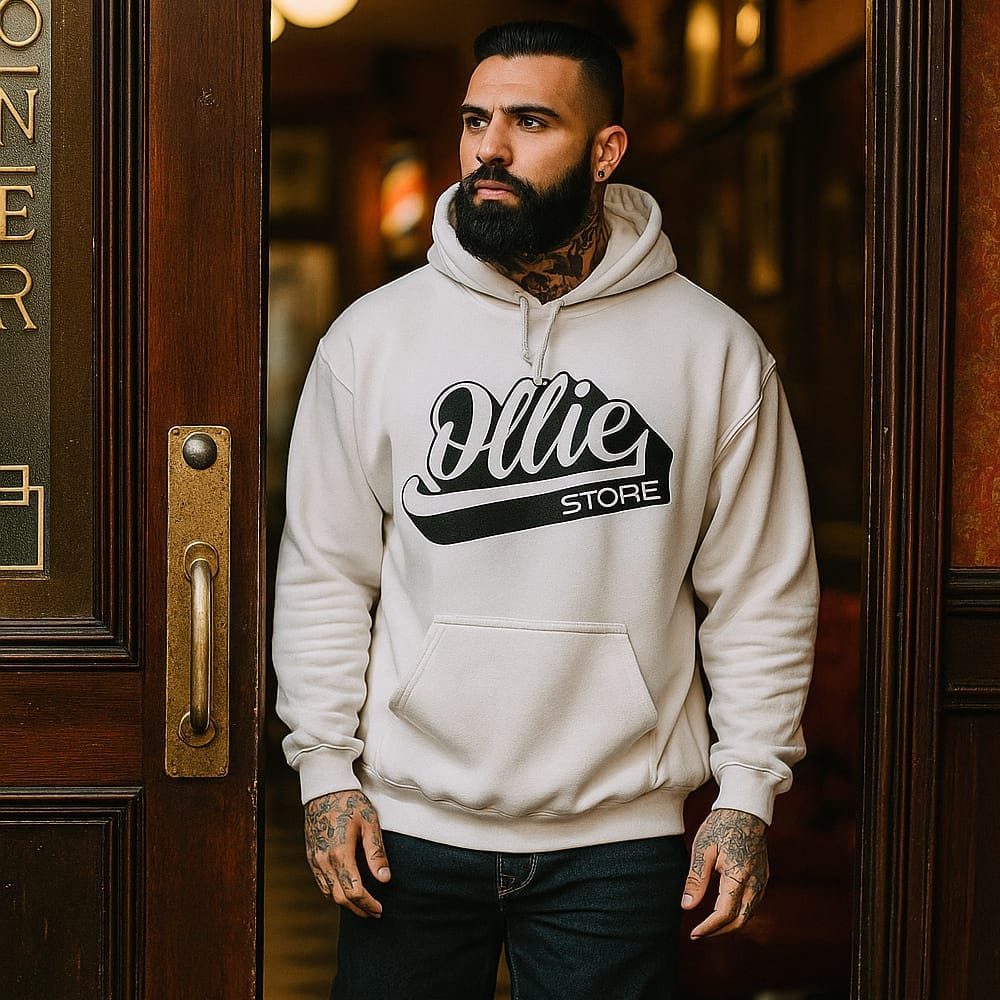 Sudadera Ollie Store Original – Blanca